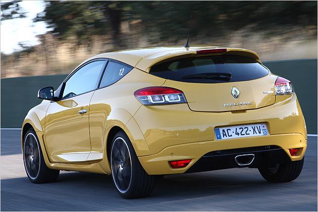 Der Sport-Mégane ist ausschließlich als dreitürige Coupé-Variante erhältlich
