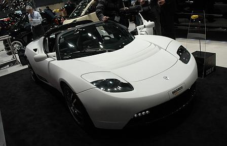 Soundeffekte im Auto: Brabus Tesla Roadster