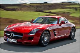 Mercedes SLS AMG im Test: Der Tiefflug der Möwe