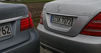 Hybridvergleich: 7er BMW - Mercedes S-Klasse - Big in America