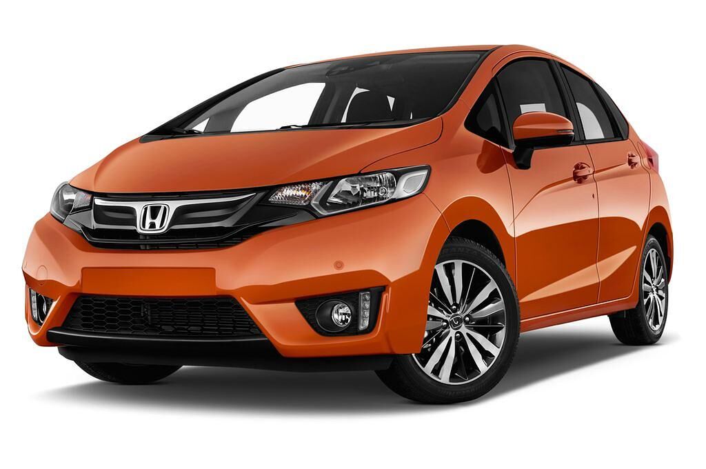 Honda Jazz (Baujahr 2016) Elegance 5 Türen seitlich vorne mit Felge