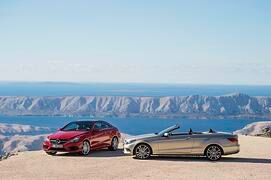 Mercedes E-Klasse Cabrio und Coupe - Neuer Look und neue Benziner