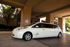Elektro-Luxus - Nissan Leaf als Stretch-Limo