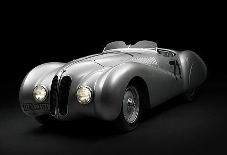 BMW 328 Roadster Bügelfalte