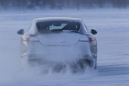 Porsche Panamera Snow and Ice in Ivalo