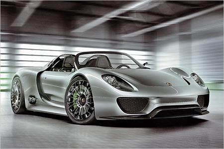 Porsche: Mittelmotor-Sportler 918 Spyder steht in Genf