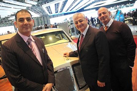 Gerry, Anthony (Mitte) und George Bufori