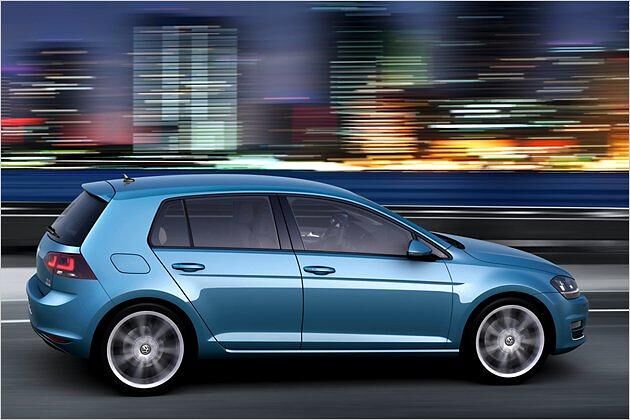 Den cW-Wert gibt VW mit 0,27 an, zudem verbessert die geringere Höhe den Luftwiderstand