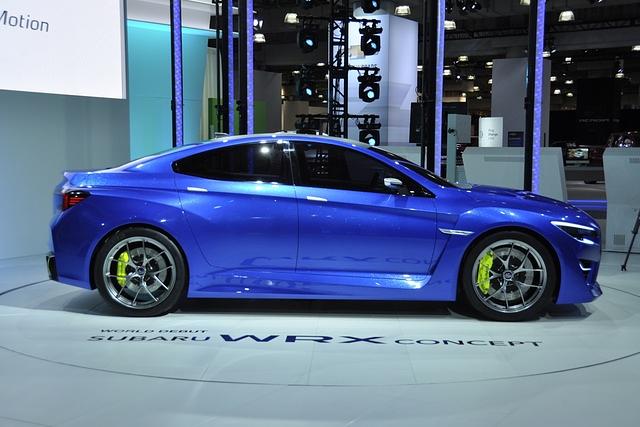 Wie man die sportliche Speerspitze der Marke Subaru weiterentwickeln könnte, zeigen die Japaner mit dem WRX Concept auf der Internationalen Automobil-Ausstellung IAA (12. bis 22. September).