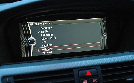 TV-Empfang im BMW 3er