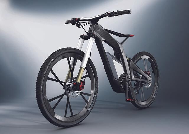 Audi E-Bike - Trick-Rad mit Balancehilfe