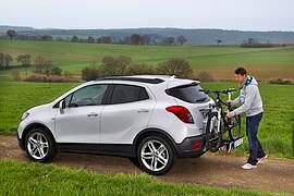 Opel Mokka - Huckepack-Halter für den Drahtesel Opel Mokka - Huckepack-Halter für den Drahtesel