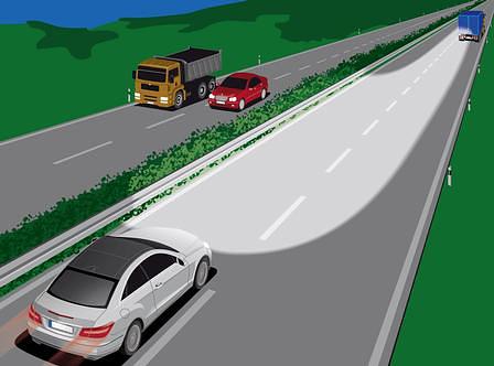 Mercedes-Benz Voll-LED Scheinwerfer