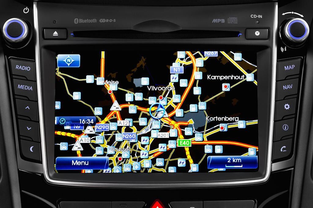 Hyundai I30 (Baujahr 2015) Turbo 3 Türen Radio und Infotainmentsystem