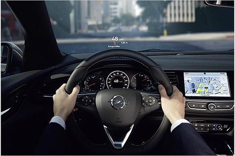 Ebenfalls neu im Insignia: Ein Head-up-Display