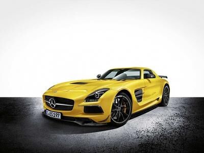 SLS AMG Coupé Black Series - Rakete mit Flügeltüren