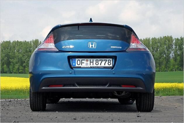 Dass die Aussicht nach hinten schlecht ist, kann man schon von außen erkennen