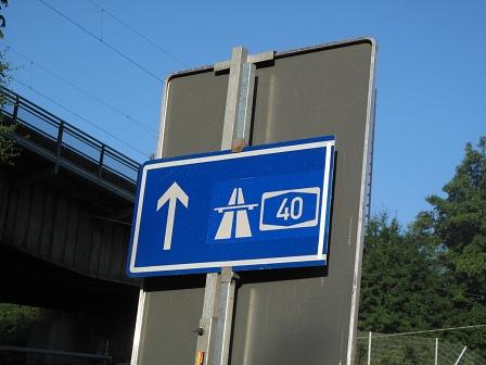 Aktion Still-Leben Autobahn A 40