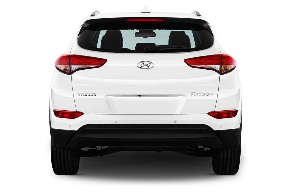 Hyundai Tucson (Baujahr 2015) Premium 5 Türen Heckansicht