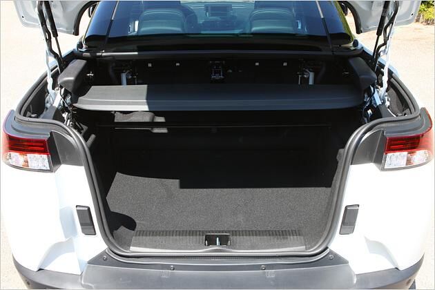 Insgesamt steht ein Raum von 417 Liter zur Verfügung