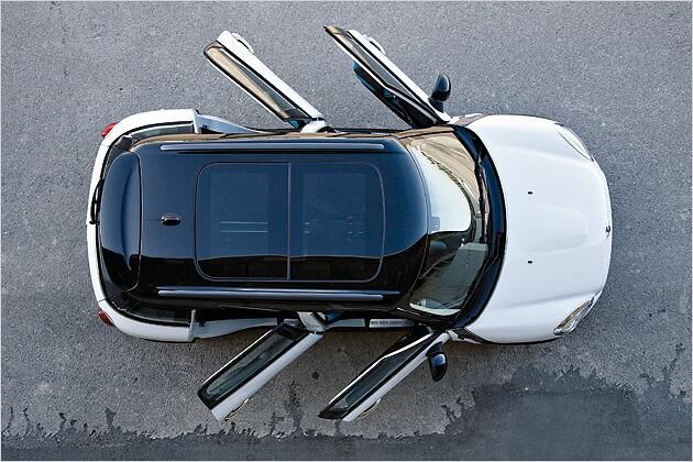 Der Countryman ist der erste Mini mit vier Seitentüren