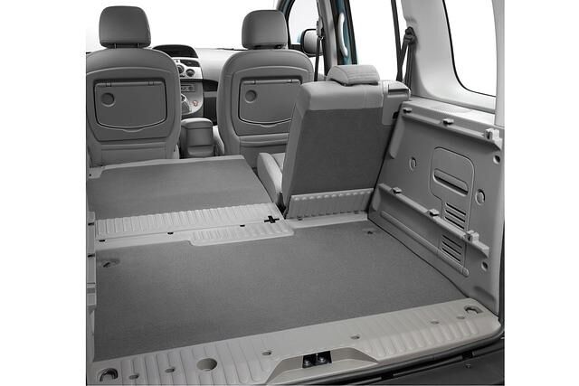 Der Fond des Renault Kangoo ist besonders geräumig und zudem sehr variabel
