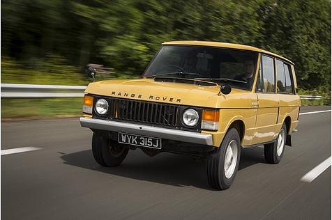 Der Range Rover stammt aus dem Jahr 1971