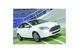 Detroit 2011: Ford Focus Electric, Sparspaß mit Informationsfülle