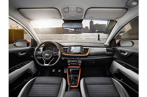 Das Cockpit des Kia Stonic.