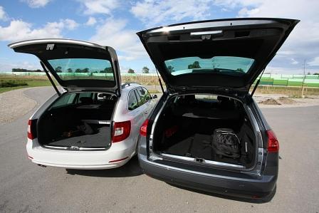 Citroen C5 Tourer - Skoda Superb Combi