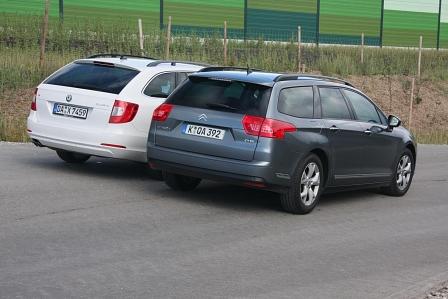 Citroen C5 Tourer - Skoda Superb Combi