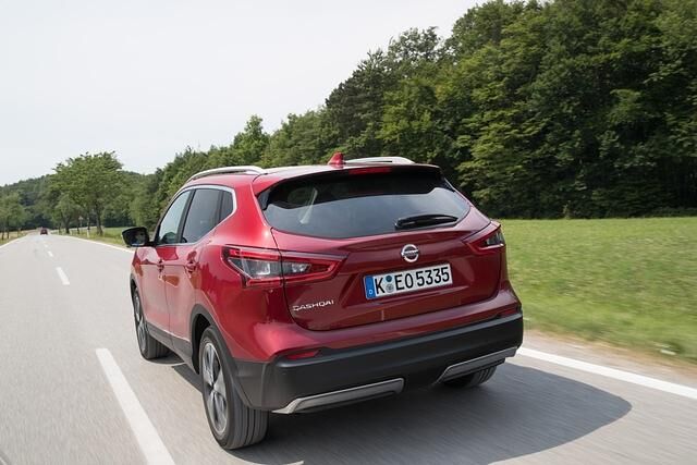 Das Heck des Qashqai wurde nur in Nuancen modifiziert
