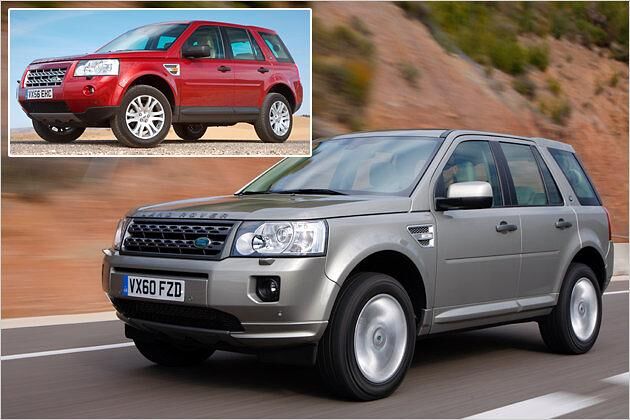 Die Nebellampen stecken nun in eckigen Aussparungen (im kleinen Bild der Vorgänger)