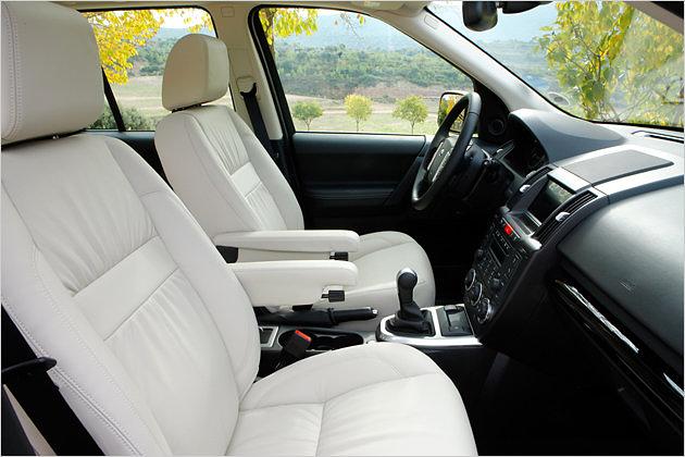 So nobel kanns im Freelander zugehen