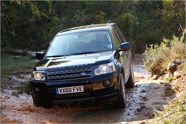 Der 2WD packt auch Wasserdurchfahrten ...