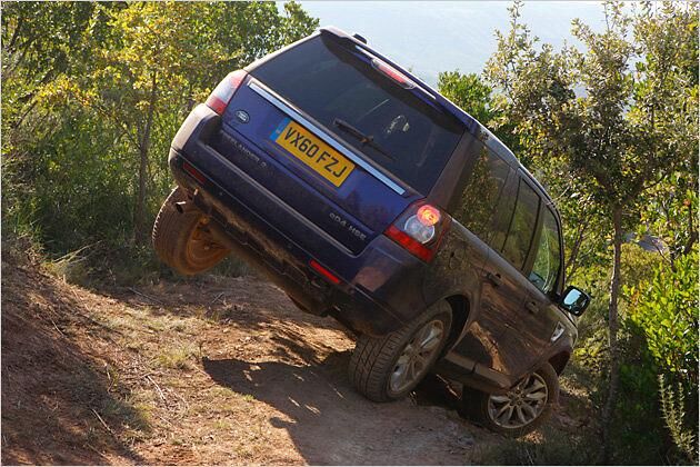 ... kann solche Kunststücke auch mit dem 2WD machen