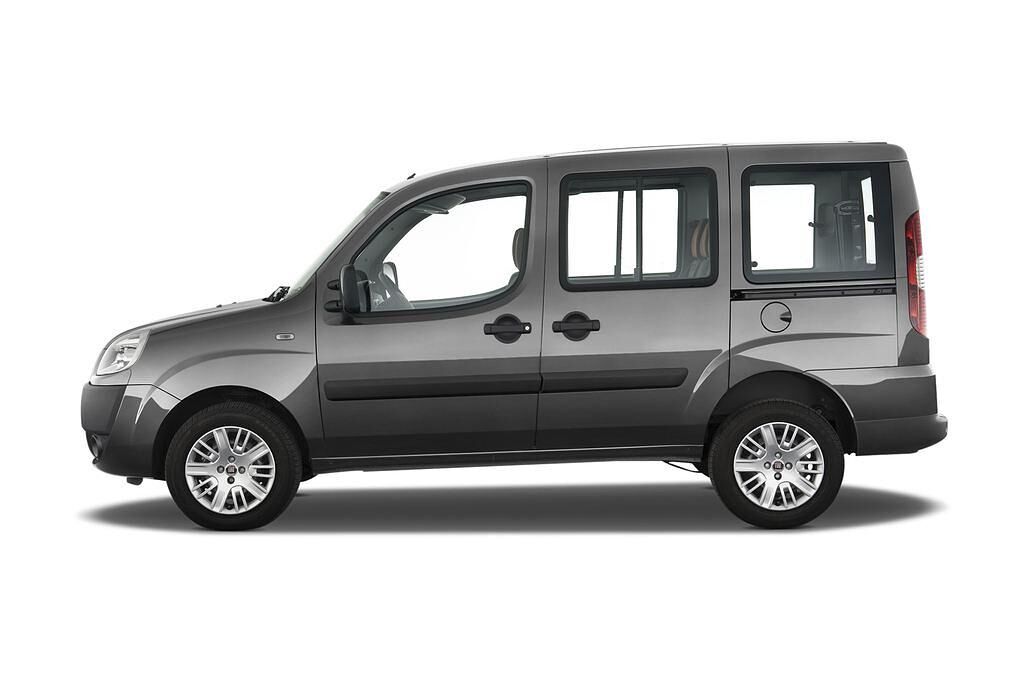 FIAT Doblo (Baujahr 2010) Dynamic 5 Türen Seitenansicht