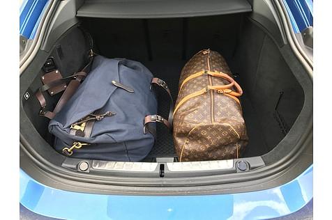 Der Kofferraum fasst 480 bis 1.300 Liter