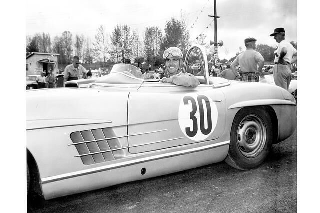 Mercedes-Benz 300 SLS Paul O'Shea gewinnt amerikanische Sportwagenmeisterschaft 1957