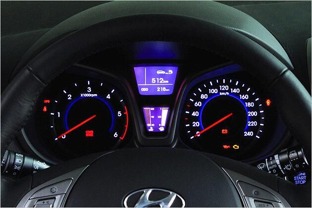 Große und gut ablesbare Instrumente