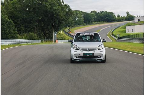 Smart Brabus Renn-Taxi