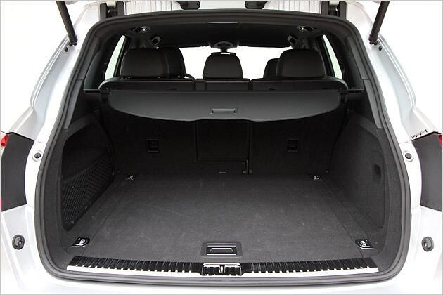 Normalerweise passen 670 Liter Gepäck in den Kofferraum