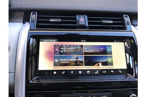 Land Rover Discovery 3.0 Si V6 - das Navigationssystem enttäuscht sehr