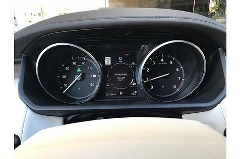 Land Rover Discovery 3.0 Si V6 - betagte Instrumente