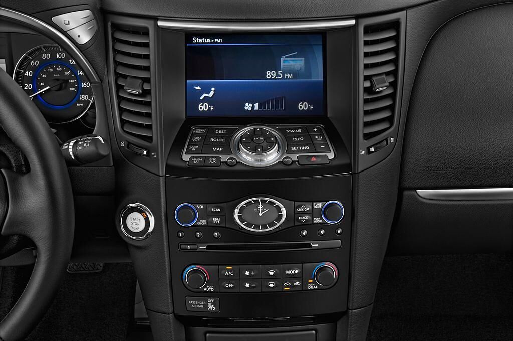 Infiniti QX70 (Baujahr 2013) - 5 Türen Temperatur und Klimaanlage