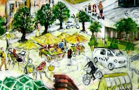 Vision 2050: Nachhaltiger Verkehr (Fraunhofer-ISI/Judith Kozinski)