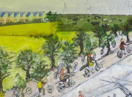 Vision 2050: Nachhaltiger Verkehr (Fraunhofer-ISI/Judith Kozinski)