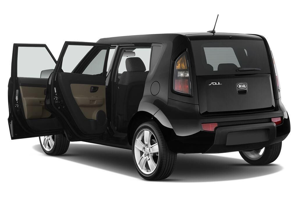 Kia Soul (Baujahr 2011) Spirit 5 Türen Tür geöffnet