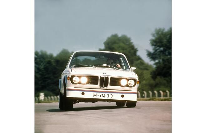 BMW 3.0 CSL mit Aerodynamik-Teilen ab 1973