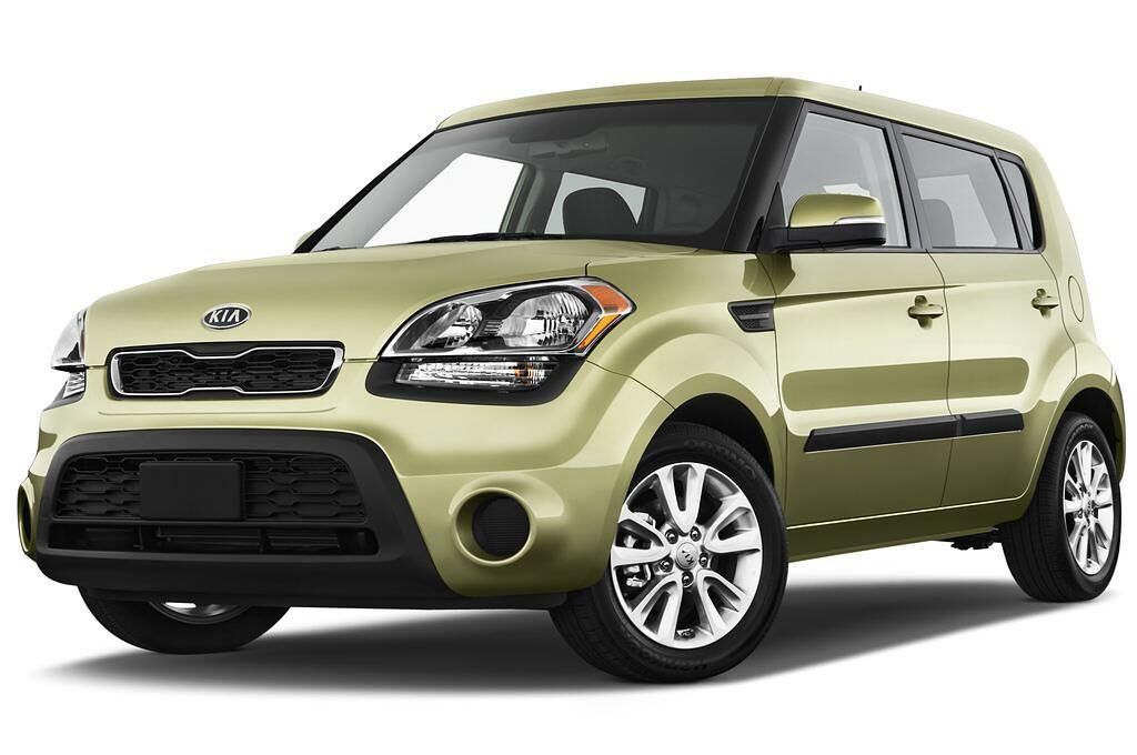 Kia Soul (Baujahr 2012) Attract 5 Türen seitlich vorne mit Felge